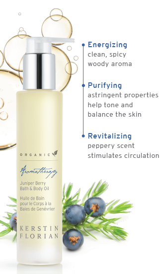 Organic Aromatherapy Juniper Berry Bath & Body Oil 100ml